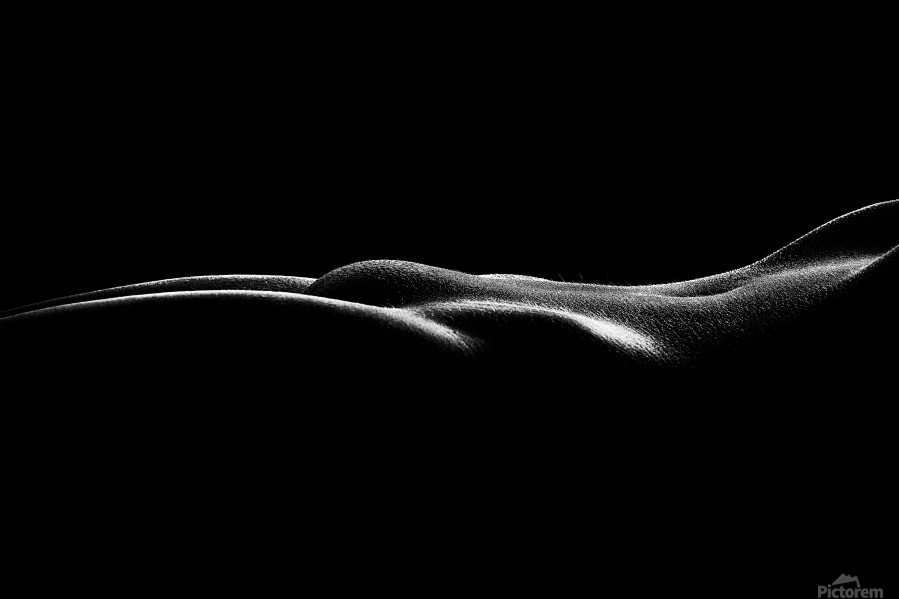 Nude Woman Bodyscape By Johan Swanepoel Wall Art