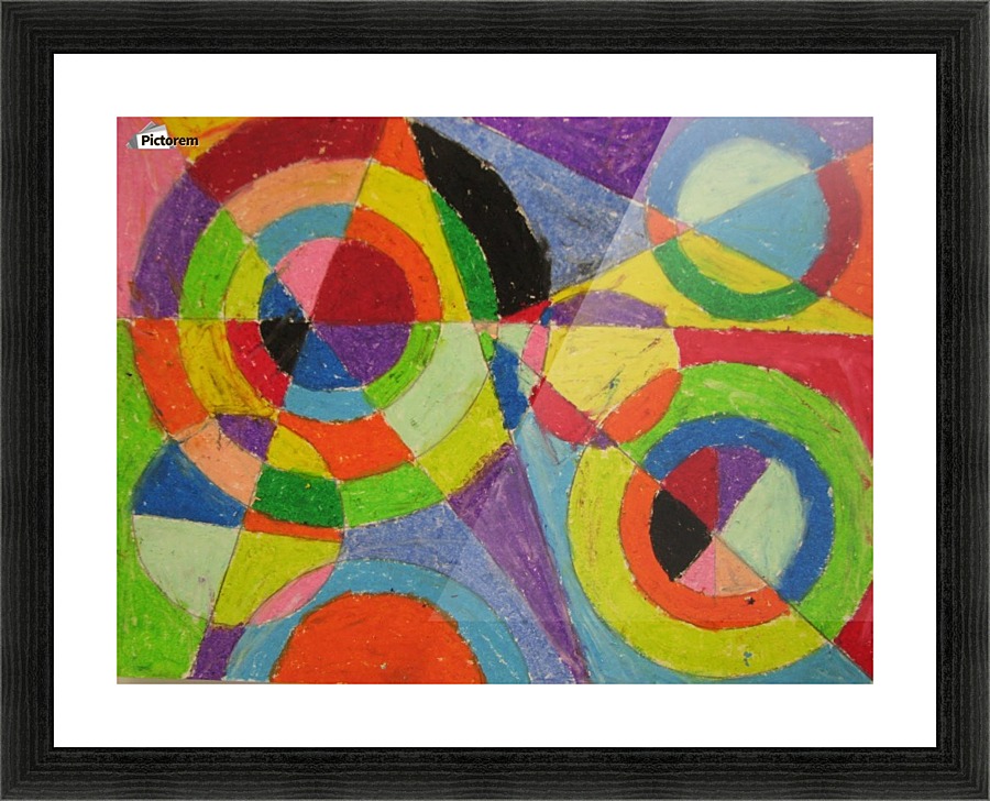 color explosion robert delaunay canvas