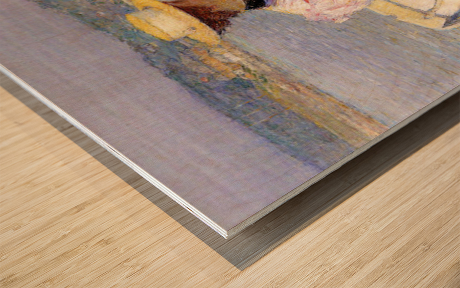 White Dory Gloucester By Hassam Canvas White Dory Gloucester By Hassam Wood Print
