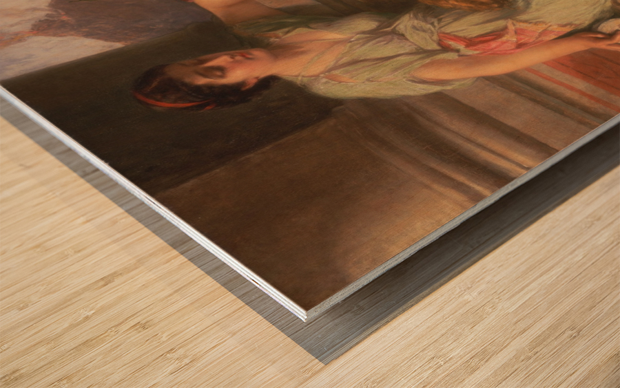 Pompeii Alfred Elmore Canvas Pompeii Wood Print Metal