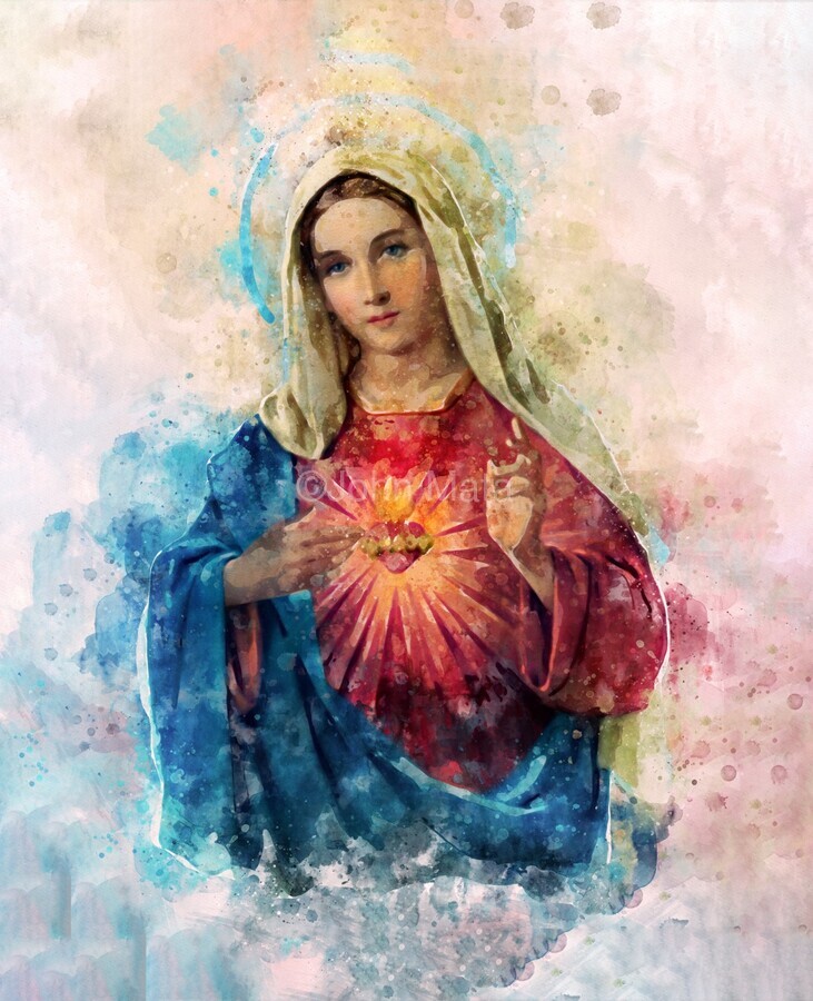 Sacred Heart of Mary - Pavel Mata