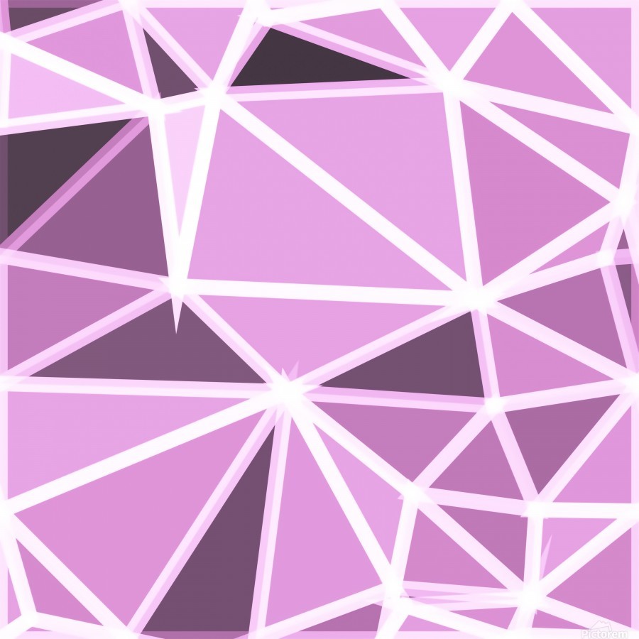 geometric triangle pattern abstract background in pink and white ...