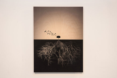 Bring nature into your home with a beautiful print on wood!
