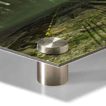 Brushed Aluminum Printing