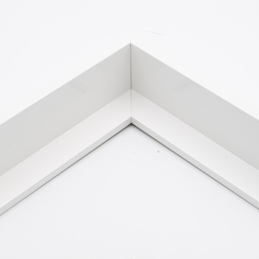 Picture Frame 360-02 WHITE LACQUER FLOATING FRAME