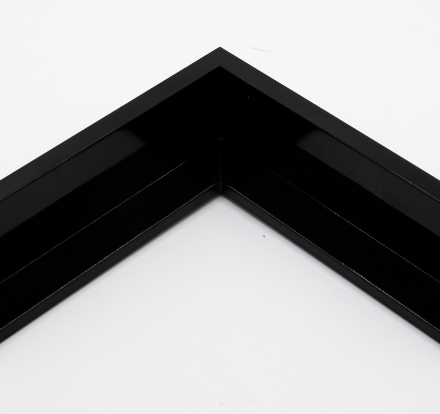 Picture Frame 360-09 BLACK LACQUER FLOATING FRAME