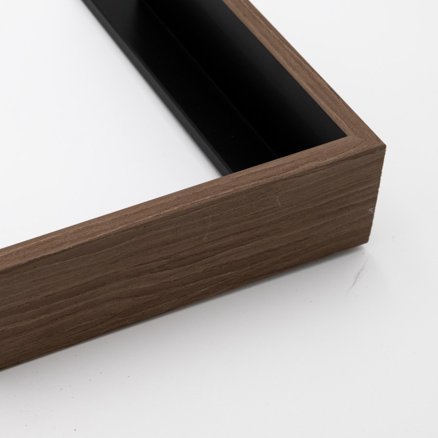 Picture Frame 360-71 BROWN WOODGRAIN FLOATING FRAME
