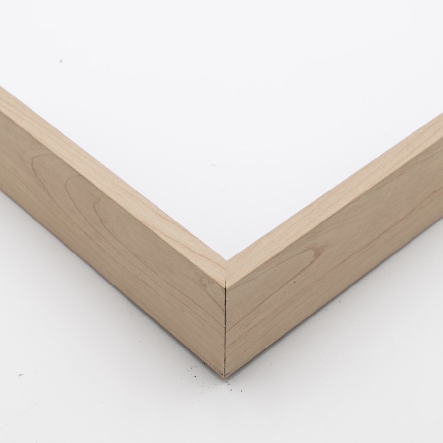 Picture Frame 360-72 OFF-WHITE WOODGRAIN FLOATING FRAME