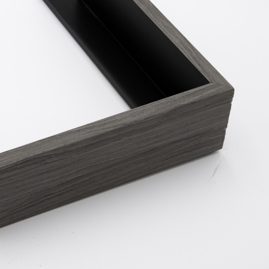 Picture Frame 360-78 GREY WOODGRAIN FLOATING FRAME