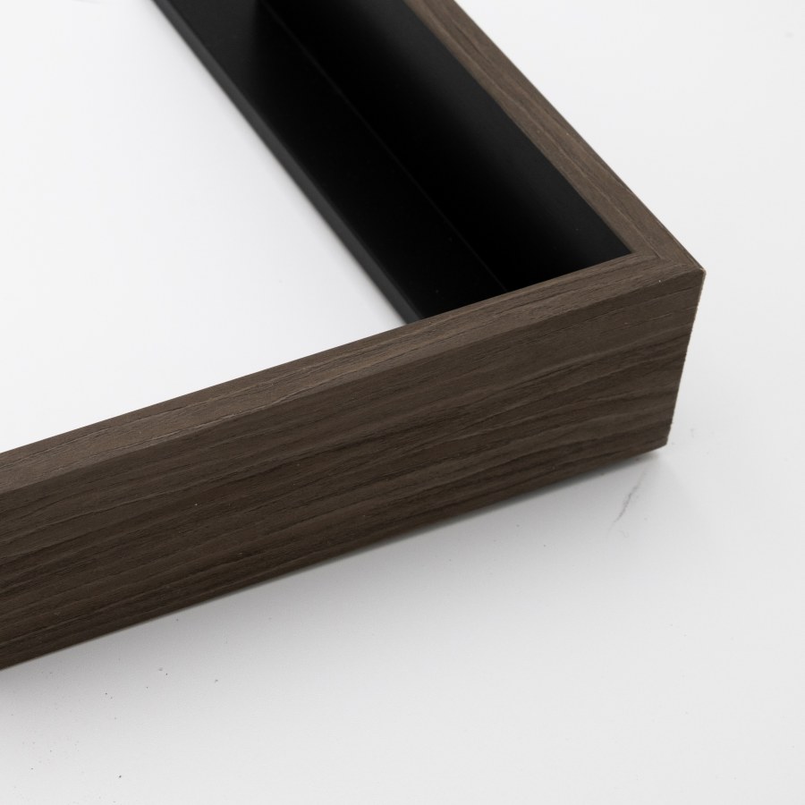 Picture Frame 360-81 DARK BROWN WOODGRAIN FLOATING FRAME