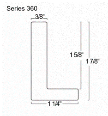 Picture Frame 360-112 IVORY FLOATING FRAME