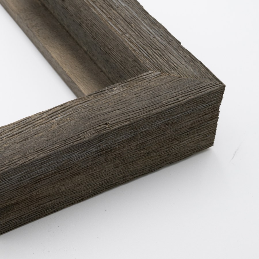Picture Frame 361-128 LIGHT GREY WOOD FLOATING FRAME