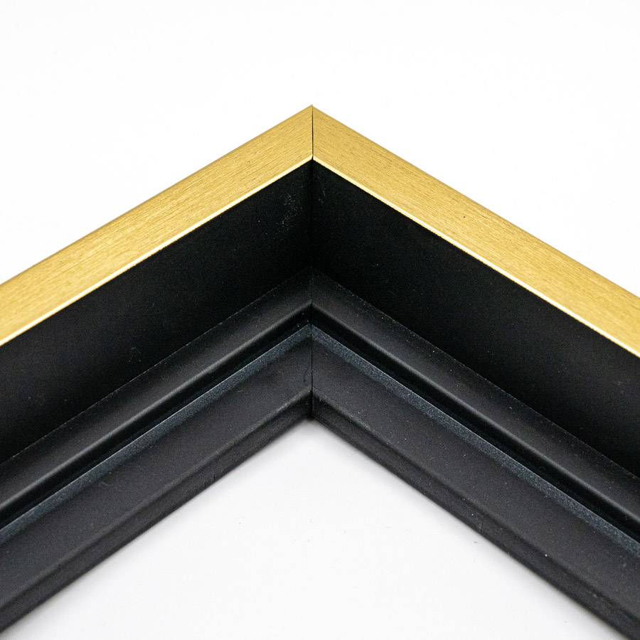 picture Frame FL-814-722 GOLD FLOATING FRAME 