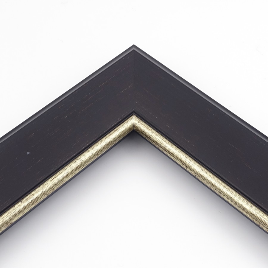 892755 GOLD LIPPED WITH BLACK PICTURE FRAME Picture Frame Canvas