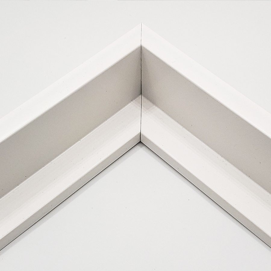 FL80442 WHITE FLOATING FRAME Picture Frame Canvas Decorating Frame