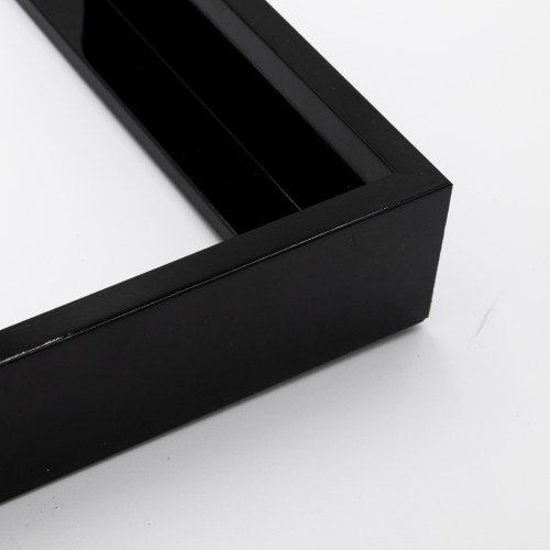 360-09 BLACK LACQUER FLOATING FRAME