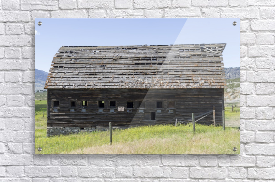 Derelict Barn On John Carmichael Haynes Homestead Oliver Bc 1