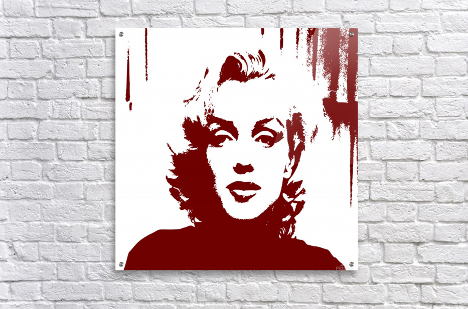marilyn monroe vintage model photo art print poster for glass frame 36/" x 24/"