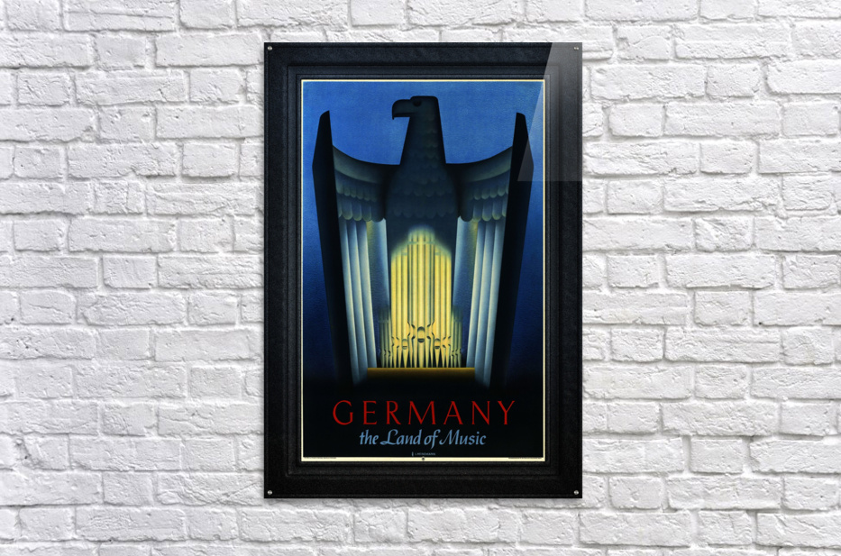 Germany The Land of Music by L Heinemann Art Deco