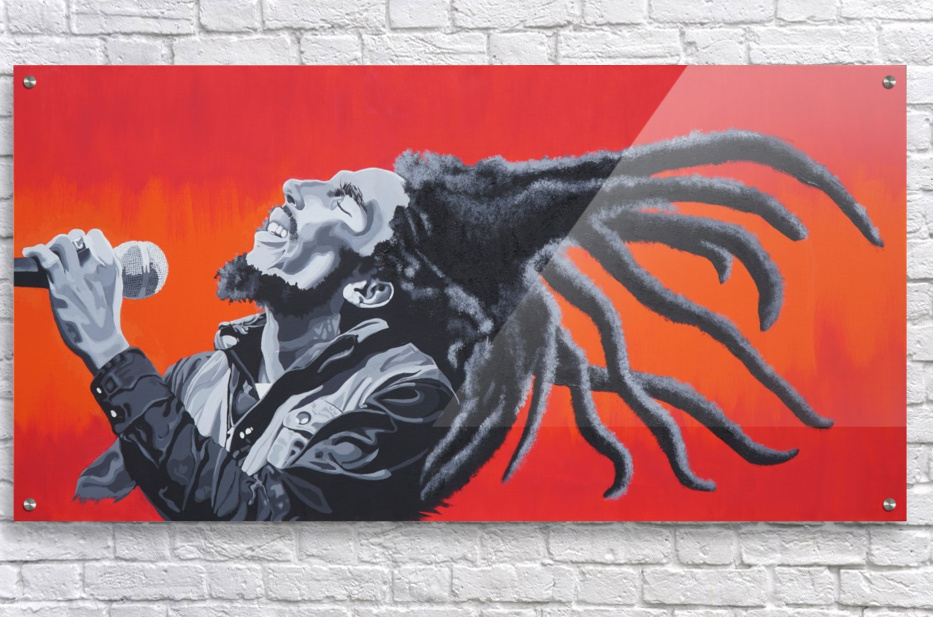 ボブマーリー　絵画 PAPA U-Gee | Celebrate BOB MARLEY's Birthday 2/6 BOB MARLEY