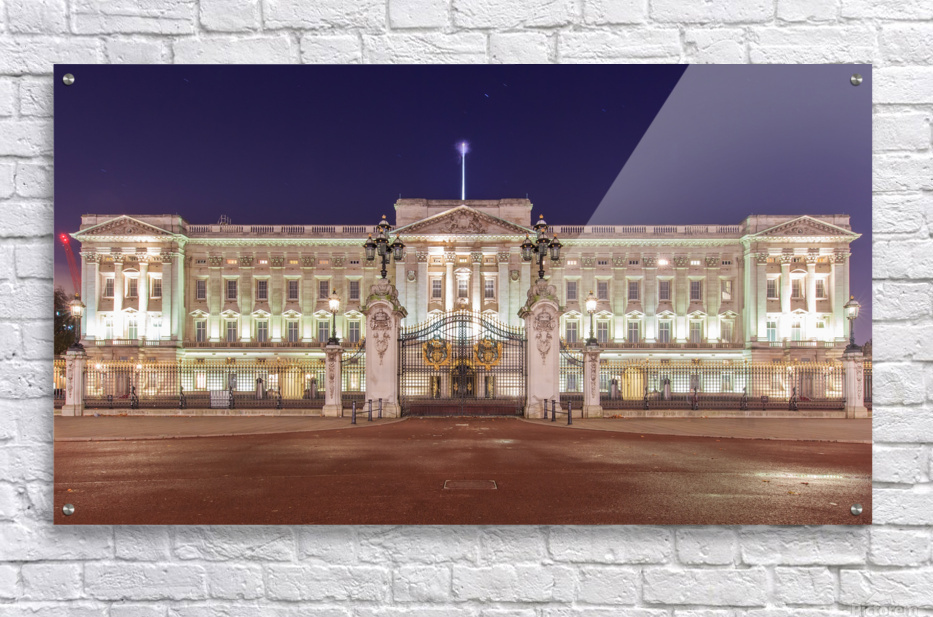 Night view of the Buckingham Palace at London by Kit Leong Wall Art