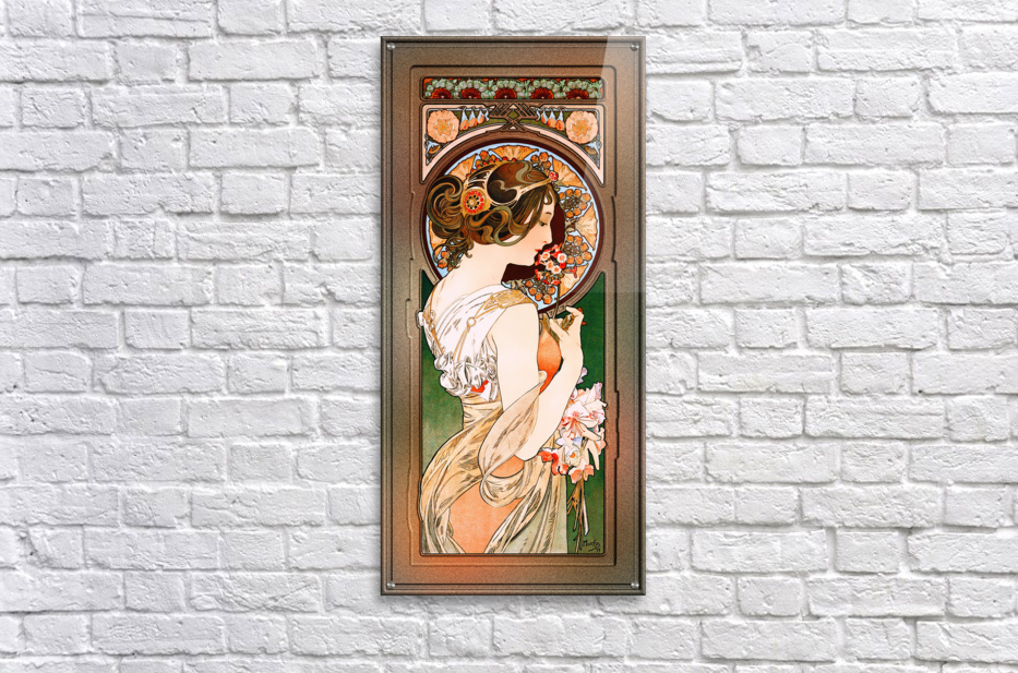 Primrose by Alphonse Mucha Vintage Art Xzendor7 Old Masters