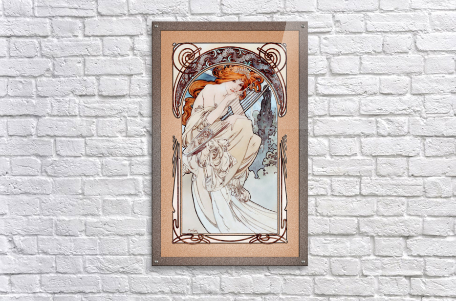 [画集] ALPHONSE MUCHA Allegorie de la Musique by Alphonse Mucha Remastered