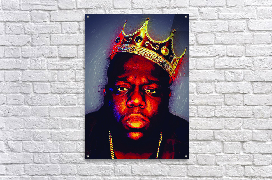 The Notorious B.I.G. 油絵 THE NOTORIOUS BIG by Masahiro Art Wall Art