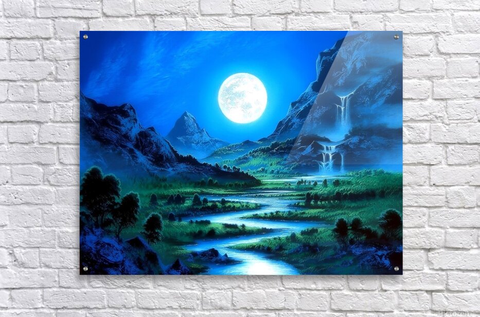 芸術写真 Nature Photograph Full Moon Art Print 芸術写真 Nature