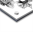 monogram crown  3 Impression Acrylique