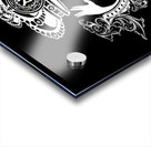 monogram crown  4 black Impression Acrylique