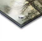 River in the winter forest Acrylic print