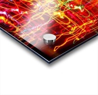 light creative abstract colorful Acrylic print