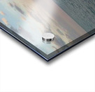 Rainbow sky over the Lake Acrylic print