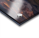 Burning peak Acrylic print