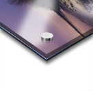 Old boat on Copenhagen shore at night  Acrylic print