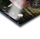 Rusty Old Tractor full Acrylic print