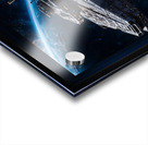 Klorian Battle Cruiser Astonishing AI Concept Sci-Fi Art by Xzendor7 Acrylic print