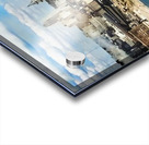 1950s cincinnati cityscape river art Acrylic print