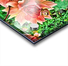 Arte 144 Dahlias Flowers enhanced-paint-style  Acrylic print