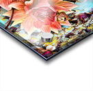 Arte 146 Dahlias Flowers oilpaint-paint-style Acrylic print