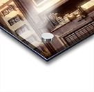 1940s university of west virginia campus art Acrylic print