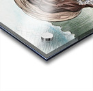 ArtXcl 174 woman flowers hidden face illustration  Acrylic print