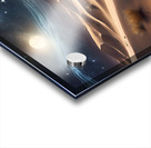 Picture a desert landscape under a starry night sky Acrylic print