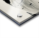 Sepia Skiers  Acrylic print