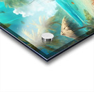 Visualize a pristine tropical beach with crystal-clear Acrylic print