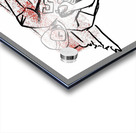 1960s football player art row1 Acrylic print