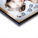 She Loves Her Diamonds Pin Up Girl Mesmerizing AI Concept Art by Xzendor7 Acrylic print