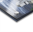 Iconic Canadian Headframe Painting Acrylic print