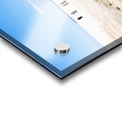 tourists at the lake of tuz golu. Acrylic print